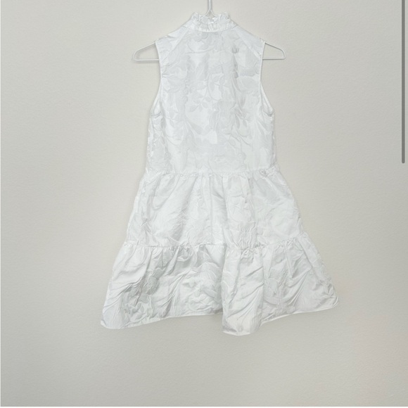 Amanda Uprichard Sleeveless Saffron Dress White - Picture 5 of 6